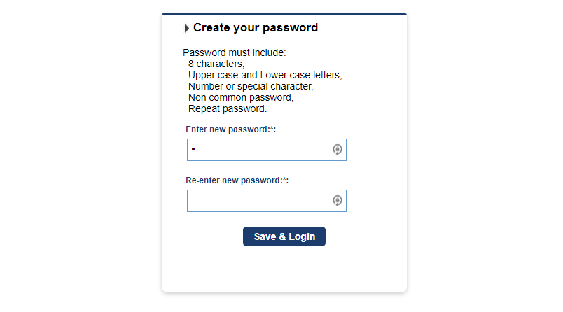 Setup Password